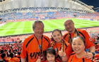 球迷記：周五雙城觀戰，一家五口狂歡日。