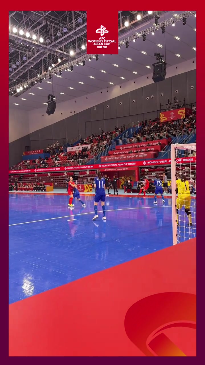 說進就進五人制女足亞洲杯中國隊精妙配合進球點燃球迷熱情