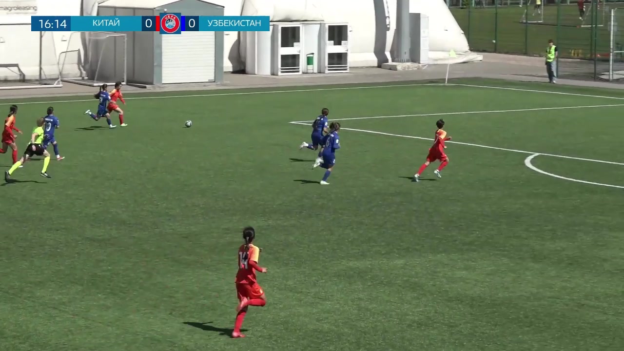 集錦友誼賽-駢以伊帽子戲法 U16中國女足6-0烏茲別克女足U16