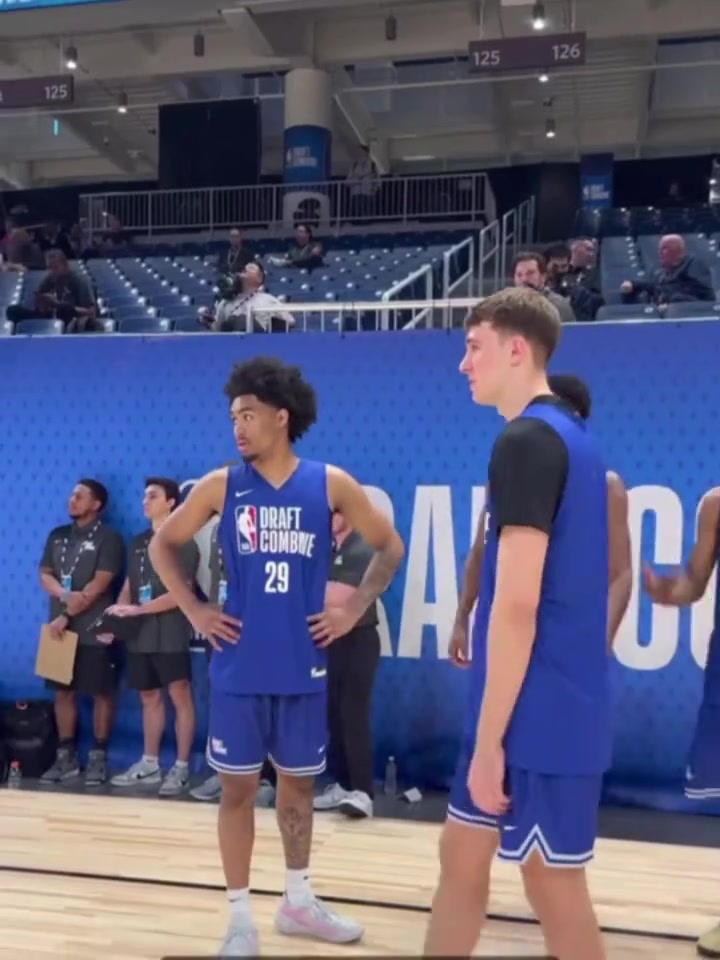 今年的NBA狀元大熱庫珀弗拉格聯合試訓數據出爐