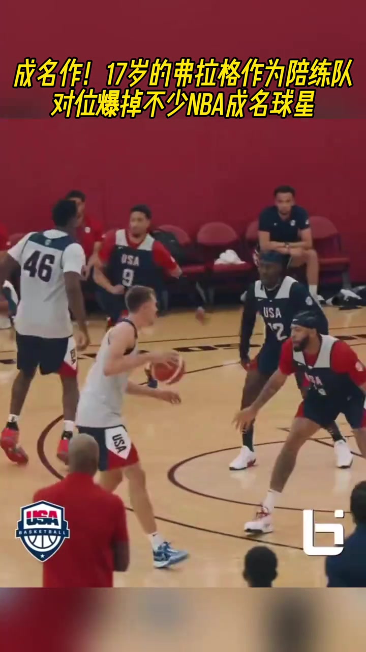 到底啥水平雖然體測一般但弗拉格確實對位爆過不少NBA球星