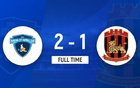 中甲南京城2-1勝蘇州東吳，奧格布絕殺止對手連勝。
