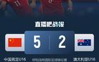 國少大勝澳U16，兩勝一平奪冠，謝晉傳射，五人進球。