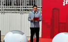 "海川建設杯"2025青島足球聯賽啟幕，燃情足球之城。