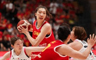 中國女籃三連勝，張子宇、韓旭共得36分。