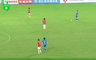 杭州臨平勝海門珂締緣，吳越2-0，應(yīng)謝建功破門。
