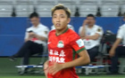 河南隊黃銳烽晉級歡慶，全力以赴為勝利，繼續為河南拼搏。