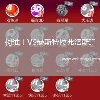 柯維丁VS赫斯特拉弗洛斯IF