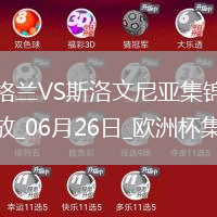 06月26日歐洲杯小組賽C組第3輪英格蘭vs斯洛文尼亞精彩片段