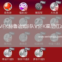 MFK赫魯迪姆B隊VSFK霍尼紅冰