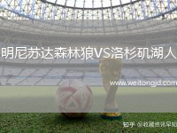 明尼蘇達森林狼VS洛杉磯湖人