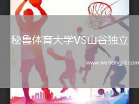 秘魯體育大學VS山谷獨立