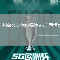 廣州蒲公英德樺綠建VS廣西恒宸