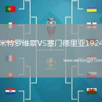 米特羅維察VS塞門德里亞1924